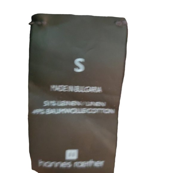 Hannes Roether Humbel Desert Core Linen Sweater Gray Sm $325 - Picture 6 of 7